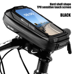 WILD MAN X3 Bicycle Bag EVA Hard Shell Waterproof Touch Screen High Capacity Road Bike Mountain Bike Anti-vibration Accessories