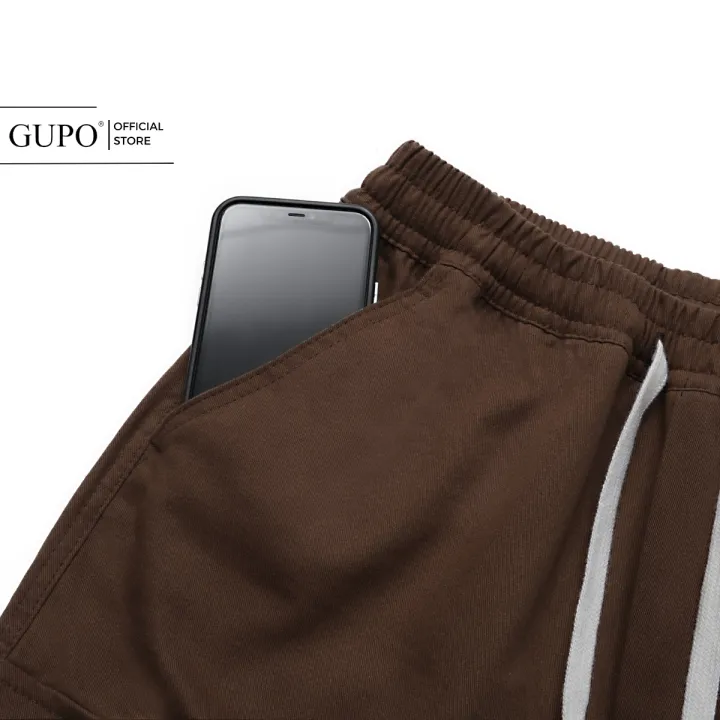 Long%20pants,%20Kaki%20bag,%20large%20size%20GUPO%20cargo,%20unisex%20tube,%20Suong%20Form,%20wide%20back,%20Thun,%20youthful%20and%20energetic%20-%20Image%205