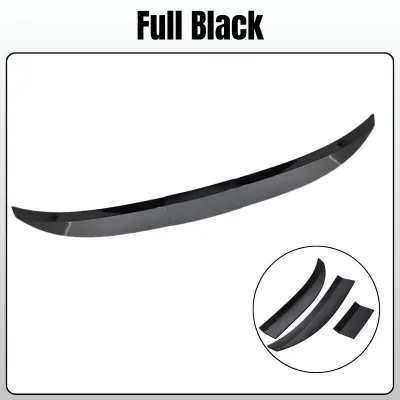 Adjustable DIY Universal ABS Car Rear Roof Tail Trunk Spoiler Wing Lip Trim Kit Bonnet Bezza Wira Persona Saga Vios
