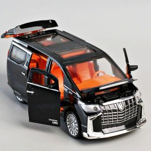 TOYOTA ALPHARD VELLFIRE MPV CAR MODEL DIECAST TOY VEHICLES CAR HIGH SIMULATION SOUND AND LIGHT