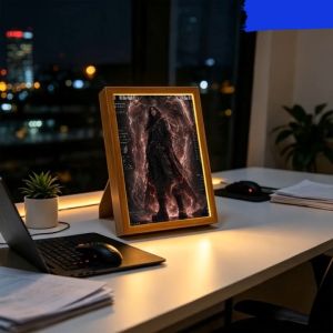 Attack On Titan TT5 Lighting Photo Frame Bingkai Lampu Anime Hadiah 灯光画 进击的巨人
