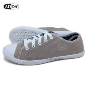 Giày thể thao trắng Thái Lan vải canvas cao cấp chạy bộ siêu nhẹ êm hiệu ADDA - 41H04 41H07