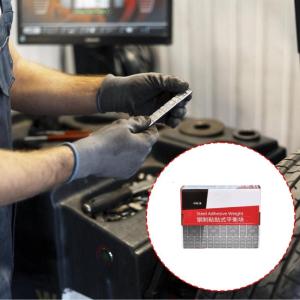 Steel Adhesive Wheel Weights 45Pcs 5g Tire Stability Weight Set For Car Truck Beat Reduction Solution