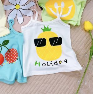 [Hoàn Tiền 6%] Lyvyshop - (Lô mới) Áo dây bé gái siêu dễ thương 08-26kg (giá 01 áo)