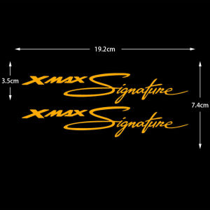 หัวสกู๊ตเตอร์จักรยานยนต์สติกเกอร์ติดมอเตอร์ไซค์สะท้อนแสงสำหรับ YAMAHA XMAX 300อุปกรณ์เสริมสติกเกอร์สำหรับแปะร่างกาย