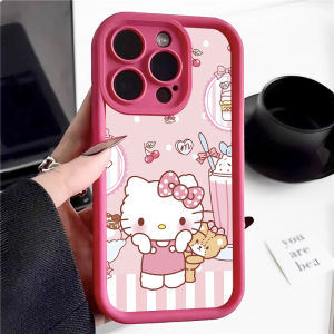 Compatible with iphone 14 Pro Max Phone Case Cute HelloKitty 12 13 14 15 11 Pro Max Casing silicone xr xs Max 7 8 Plus