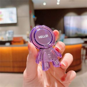 Zeallion phụ kiện thời trang vỏ điện thoại trở lại dính đồ trang trí mạ điện Phi Hành Gia giá đỡ vòng tay