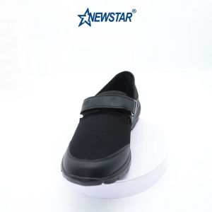 🔥LIGHTWEIGHT🔥 NEWSTAR School Shoe Kasut Sekolah Hitam Soft Cushion Ultra Light Running Shoes 学校黑鞋 跑步鞋 W303B