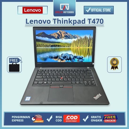 Laptop Lenovo Thinkpad T-Series T470/T470s Intel Core i5 i7 SSD