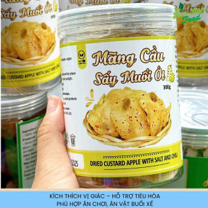 Mãng cầu tắc sấy dẻo muối ớt thơm ngon khó cưỡng 300g chất lượng cao sản phẩm sạch Lan Anh Food