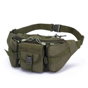 Tactical Waist Pack Hiking Phone Pouch Nylon Bodypack Outdoor Sports Army Military Hunting Climbing Camping Belt Cs  Bags