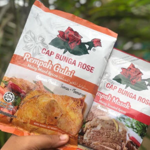 Rempah Gulai Cap Bunga Rose Rempah Gulai Terengganu Kawah