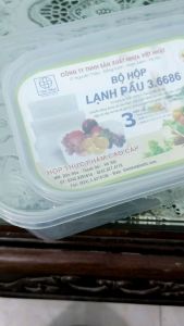 bộ 3 hộp lạnh bầu việt nhật