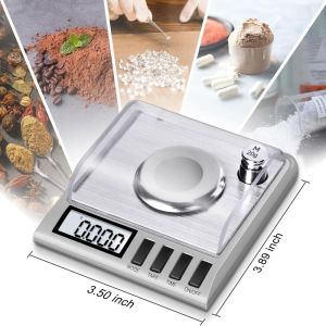 MMLUCK Digital Display Mini Electronic Scale High Precision 50 G / 20 G Digital Fishing Scale Portable 0.001 G Jewelry Scale Travel