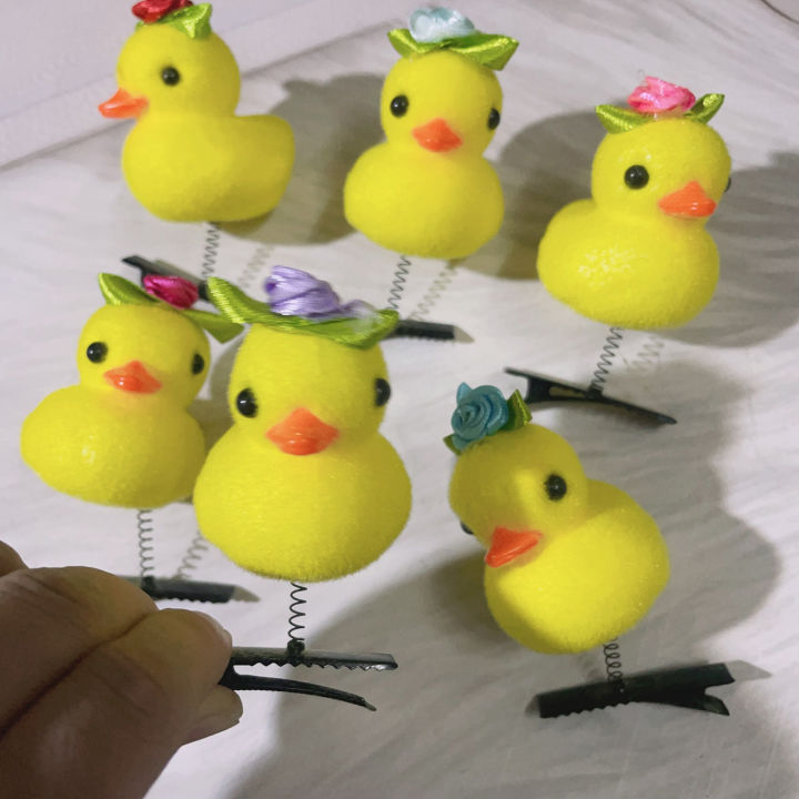 1pc Fashion Funny Cute Children 3D Little Yellow Duck Animal Plush ...