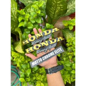 EMBLEM LOGO STIKER TANGKI HONDA LUXURY SPORT GLPRO NEOTECH IMPORT kanan kiri