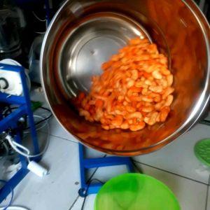 mesin pengaduk bumbu marinasi jajan ringan makroni basreng kacang kripik seblak kering