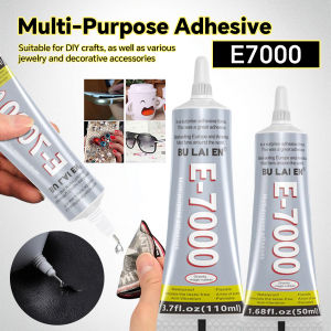 Vacaka E7000 Fabric Glue Multi-Purpose Adhesive Glue 50ml/110ml Transparent Soft Glue Highly Sticky