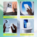 ZHIKE PowerBank 20000mAh Fast Charging Magnetic Wireless Battery Power Bank 20W Pengisi Daya Kabel Kompatibel dengan iP13 14 15Pro Plus Promax Mini HUAWEI Xiaomi Samsung OPPO VIVO Ponsel Cerdas Yang Mendukung Pengisian Daya Nirkabel Charger. 