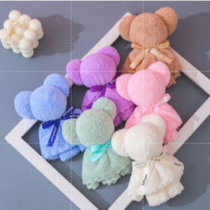 100 PCS MIX BEAR TOWELS FOR DOOR GIFT WEDDING GIFT GIFTS
