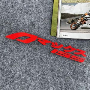 For YAMAHA AEROX V1 V2 155 Aerox Japan Kanji Motorcycle Logo Emblem Sticker Decor Motor Bike Head Body Visor Helmet Windshield Mudflap Side Mirror Scooter Decal Accessories