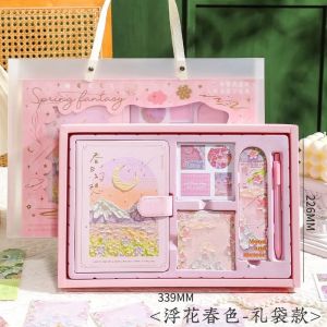 {SG Local} High-Value Ins Style 339mm x 226mm Journal Book For Girls Birthday & Festival Day Gift Box