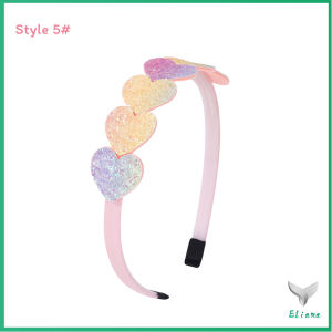 Eliana ที่คาดผมเด็ก น่ารัก มีกลิตเตอร์ สีสันสดใสหัวใจ Hair band