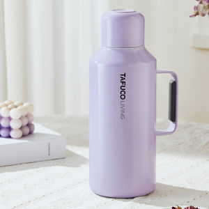 Phích giữ nhiệt Bình giữ nhiệt TAFUCO 1500ml Inox 316 Alleyside Vaccum Jug có rây lọc trà giữ nhiệt 10-12 tiếng