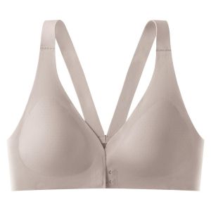 Front Closure Bra Anti-sagging Lift-up Bra Women Push-Up Non-wired Bra with Pads Lingerie Plus Size Underwear