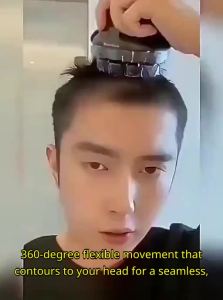 FCMONLEYTA High-Quality Mens Electric Hair Trimmer for Self-Haircut and Shaving