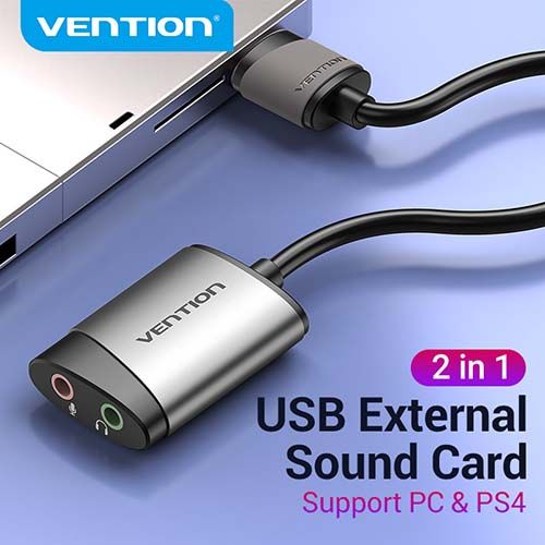 Sound Card USB To Jack 3.5mm Adapter USB Audio Interface External Sound  Card