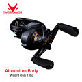 PURELURE Aluminium Body Silver Feather 4g Spool Ultralight BFS FINESSE Baitcasting Reel Baitcast Fishing Coil For Shad Trout. 