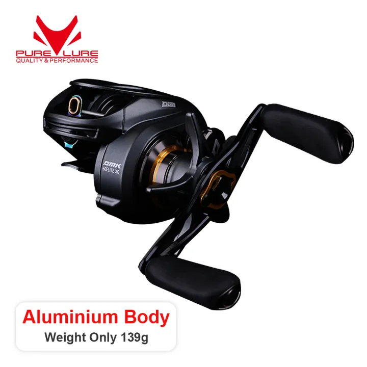 PURELURE%20Aluminium%20Body%20Silver%20Feather%204g%20Spool%20Ultralight%20BFS%20FINESSE%20Baitcasting%20Reel%20Baitcast%20Fishing%20Coil%20For%20Shad%20Trout%20-%20Image%202