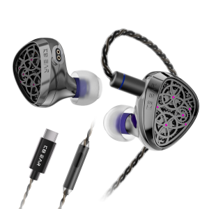 KBEAR new model Tourbillon-Pro TB-PRO in-Earphone 10mm DD High Resolution TypeC Wired Earbuds PU+PEEK+DLC Composite Diaphragm