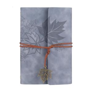 Sổ tay còn sử dụng được xách tay với 6 nhẫn da Chất kết dính bao gồm sổ tay nhật ký du lịch cho sinh viên và chuyên nghiệp