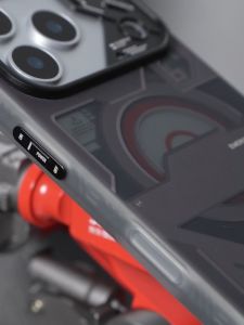 WAKCAS Black Emergency Panel iPhone 18/17 pro Max / 18/17 Pro Magsafe Case