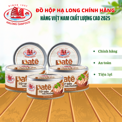 Combo 5 Patê Cột Đèn Hải Phòng 150G - Đồ Hộp Hạ Long