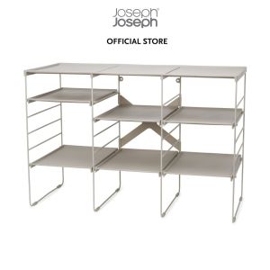 Joseph Joseph Level™ Plus Large Adjustable Ecru Shoe Rack JJ0182