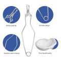 (DQKN) 1 Set Molten Gold Bowl Melting Furnace Clamp Silver Melting Kit Metal Casting Kit for Melting Metal Crucible Tong. 