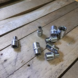 Kunci Mata Shock Sok Socket Sanjose Bahan Crome Vanadium 1/2 6 Pt 8-24mm Tekiro