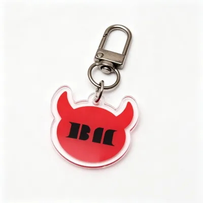 BABYMONSTER Kpop Merch Lightstick Acrylic Key Ring Cute Bag Pendant Daily Use