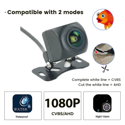 【Fast-selling】 MEKEDE 720P/1080P Car Rear View Camera Auto Parking CCD Waterproof Vehicle Camera Backup Reverse HD Video