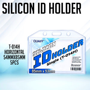 Easyprint QUAFF Double-Sided Jelly ID Case / ID Holder / ID Protector 54x90mm Vertical / Horizontal