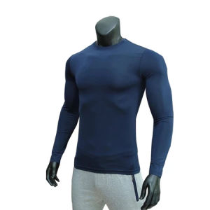 Áo thun thể thao dài tay nam dập vân cao tần. Áo giữ nhiệt nam chất thun lạnh co giãn 4 chiều hàng VNXK AGNTRON