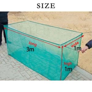 【COD】Fish breeding net Aquaculture nursery nets Fish ponds prevention net Fish Isolation nets⭐⭐⭐⭐⭐.
