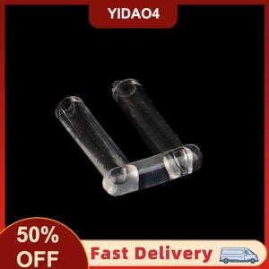 【YIDAO4】 100 cái bộ cao su đôi cắm cho kính không khung phụ tùng khóa cho kính theo toa kính phụ kiện thiết bị