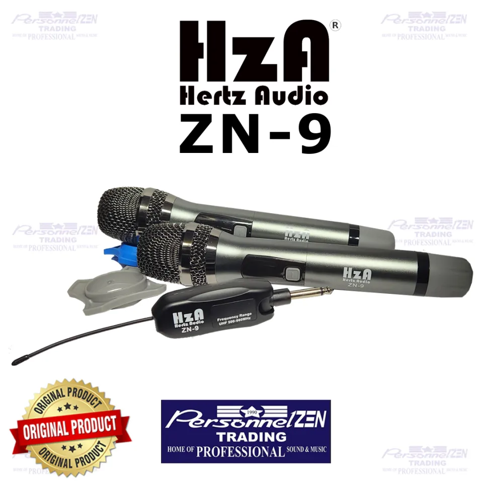 HzA Hertz Audio Z N9 Dual UHF Wireless Microphone System With