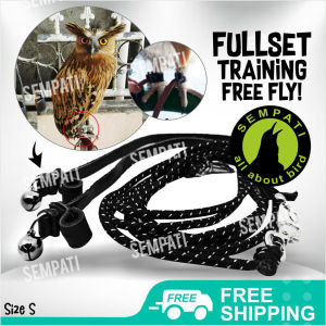 SEMPATI Anklet Celepuk Angklet Celepuk Tali Kaki Burung Hantu Elang Owl Alap Alap Kabit Castrel Kastrel Bop Falconry Knots Ukuran S ANGBHS
