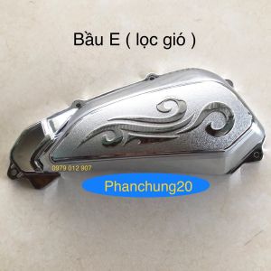 ỐP BẦU E ( LỌC GIÓ ) DÙNG CHO ĐỜI XE SHMODE 2020 2021 2022 2023 2024 CROM