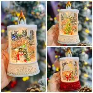 Đèn Noel Kim Tuyến Nước Chảy Siêu Xinh Mẫu Nến/Hộp Quà Phụ Kiện Trang Trí Decor Giáng Sinh